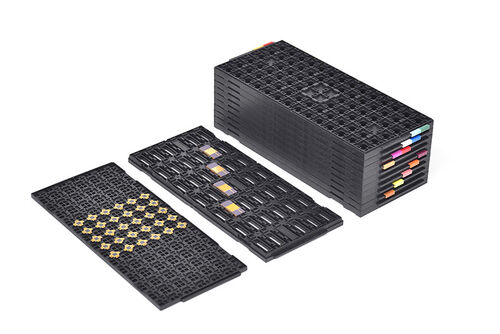 مهندسی سینی های ماتریس JEDEC برای ثبات حرارتی و اتوماسیون دقیق