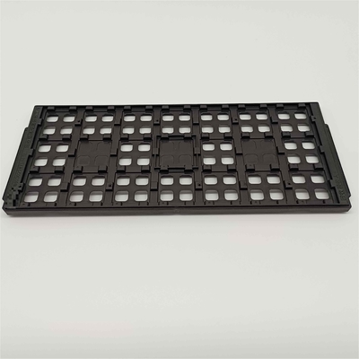 قیمت خوب سینی های 3x7 مشکی MPPO JEDEC برای صنعت بسته بندی آی سی آنلاین