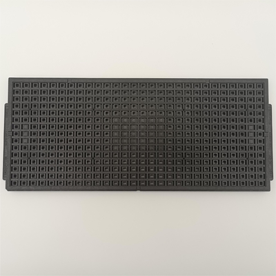 قیمت خوب متریکس Pes سیاه Jedec سینی استاندارد 0.76mm سطح برای قطعات الکترونیکی آنلاین