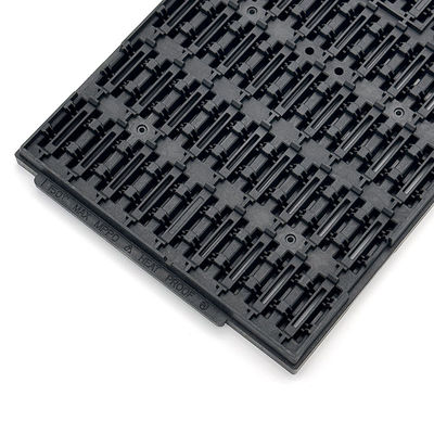خرید Anti-static 9*9 MPPO JEDEC Matrix Trays for Chip and Semiconductor Transportation online manufacture
