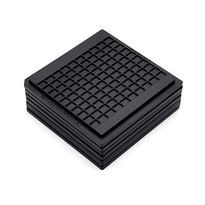 خرید سینی های تراشه ای دائمی ESD امن و رسانا ABS Waffle Pack برای ذخیره سازی و حمل و نقل میکروچیپ تولید آنلاین