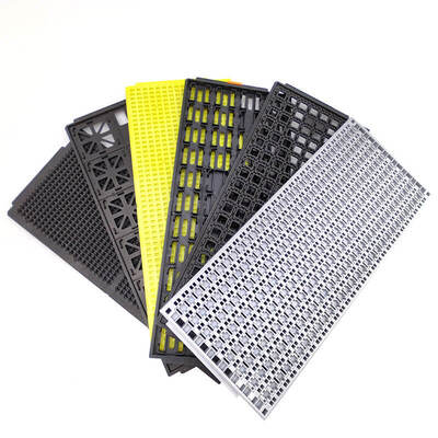 خرید سینی های حمل و نقل ضد ایستاتیک رنگارنگ برای قطعات IC تولید آنلاین