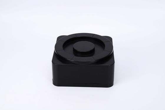 قیمت خوب فرستنده ویفر افقی مشکی آنتی استاتیک چرخش جعبه باز OEM ODM آنلاین