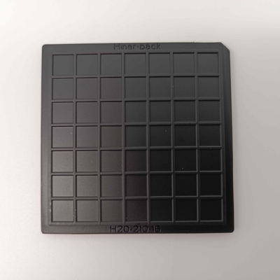 قیمت خوب بسته وافل 2 اینچی مشکی ESD برای قطعات IC با مسطح بودن 0.2 میلی متر ROHS آنلاین