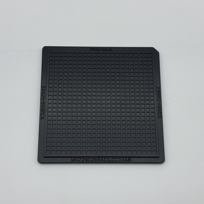 قیمت خوب سینی تراشه IC مربع 4 اینچی مشکی ABS با عملکرد ذخیره سازی و محافظت آنلاین