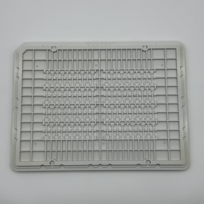 قیمت خوب سینی سفارشی انعطاف‌پذیر اندازه جیبی 25.7*6.4*0.41 میلی‌متر سینی تراشه ABS سفید سینی بارگیری تراشه نیمه‌رسانا آنلاین