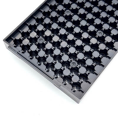 قیمت خوب سینی IC سازگار با JEDEC با جیب های دقیق برای QFN BGA QFP آنلاین