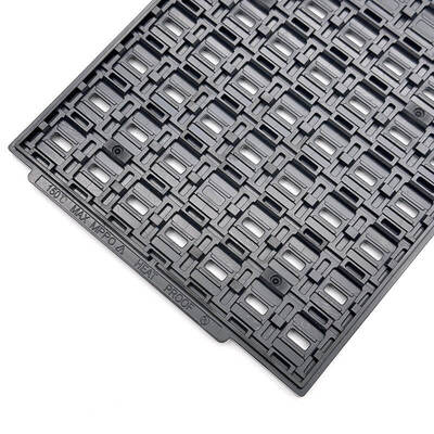 قیمت خوب 150 درجه سانتیگراد مقاوم به گرما MPPO JEDEC IC Tray با حفره های قابل تنظیم برای بسته بندی نیمه هادی آنلاین