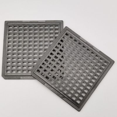 قیمت خوب اجزای الکترونیکی سینی های تراشه Waffle Pack سینی های ABS ESD برای IC آنلاین