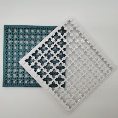RoHS سازگار با محیط زیست سازگار با قطعات الکترونیکی سینی اندازه سفارشی برای IC سنسور